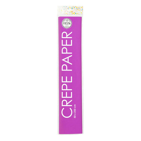 Globos crepepapir violet, 50x250cm