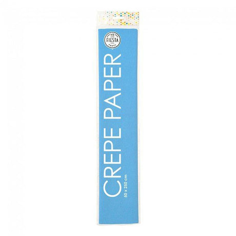 Globos crepepapir babyblå, 50x250cm