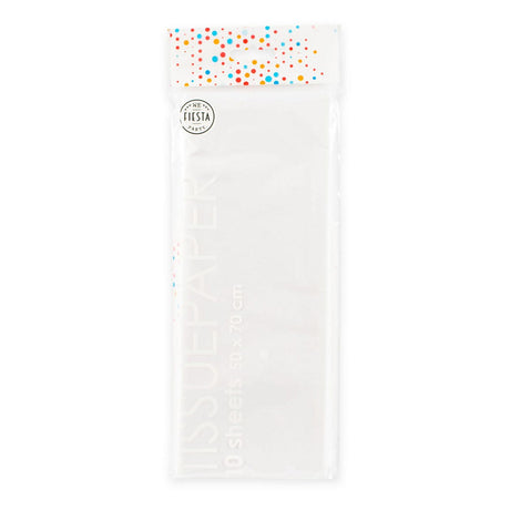 Globos silkepapir 10 ark hvid, 50x70cm