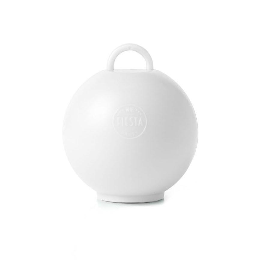 Globos kettlebell ballon vægt hvid, 75 gram