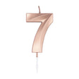 Globos kagelys 6cm metallisk rosa guld nr. 7