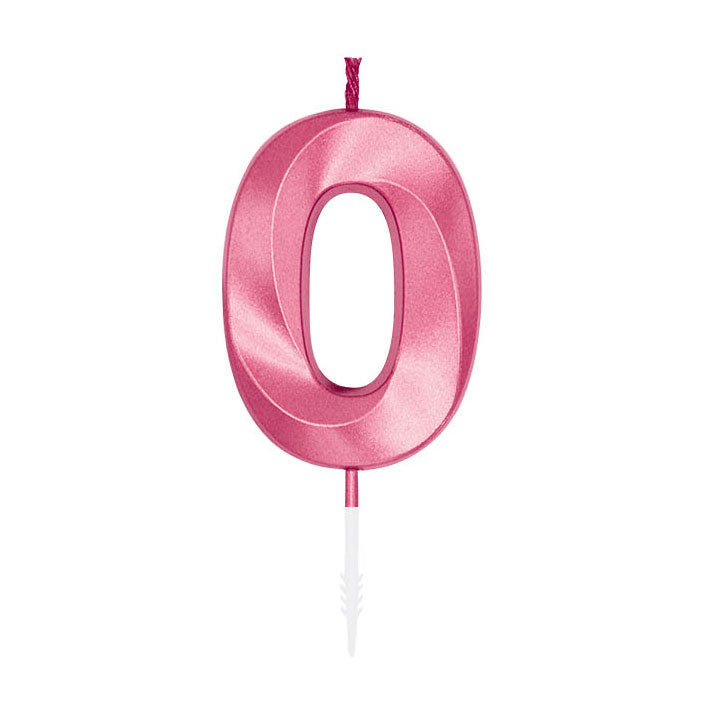 Globos kagelys 6cm metallic lys pink nr. 0