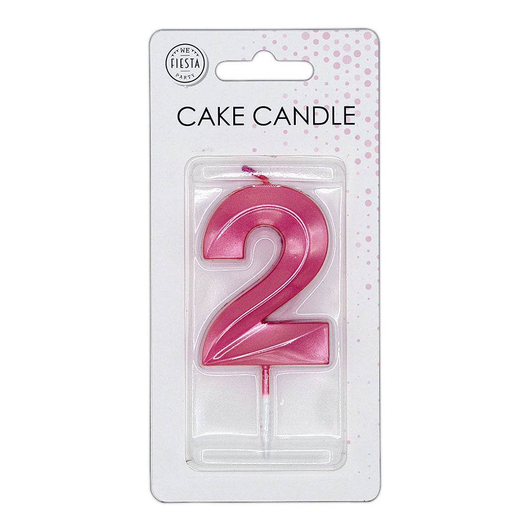 Globos kagelys 6cm metallic lys pink nr. 2