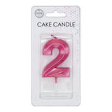 Globos kagelys 6cm metallic lys pink nr. 2