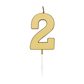 Globos kagelys 4,5cm metallic guld nr. 2