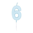 Globos kagelys 4,5cm pastelblåt nr. 6
