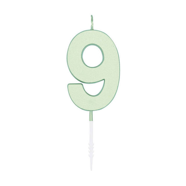 Globos kagelys 4,5cm pastel mint nr. 9