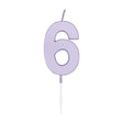 Globos kagelys 4,5cm pastel lilla nr. 6