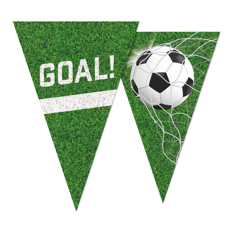 Globos flagline fodbold - 10m