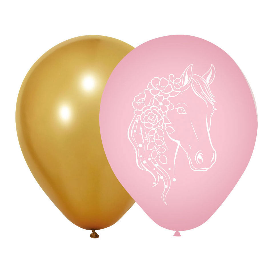 Globos balloner 12 tommer heste - 8 stk.