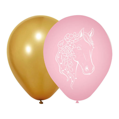 Globos balloner 12 tommer heste - 8 stk.
