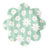 Globos papirtallerkener 23cm tusindfryd - 8 stk.