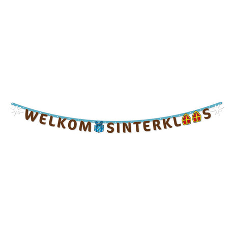 Globos bogstavguirlande Sinterklaas - 2m