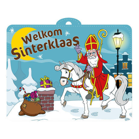 Globos festskjold 30x40cm Sinterklaas