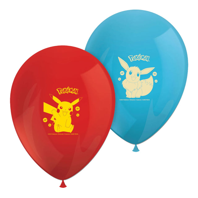Globos balloner pokemon - 8 stk.