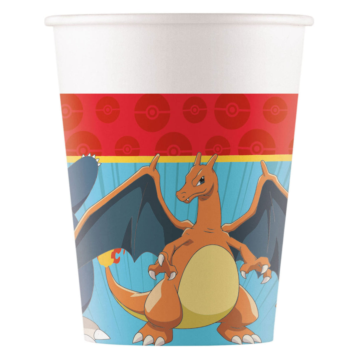 Globos papirkopper 200ml pokemon - 8 stk.