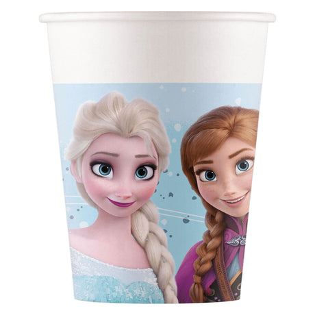 Globos papirkopper 200ml frosne idylliske vidundere - 8 stk.
