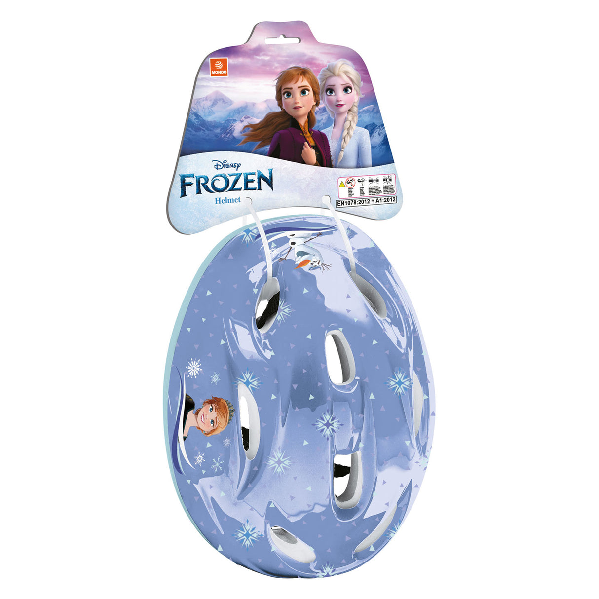Mondo Disney frozen hjelm - justerbar - 52-56cm