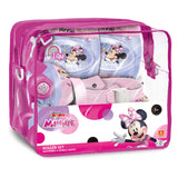 Mondo Disney Minnie rulleskøjter med beskyttelsessæt til børn - justerbare og lyserøde.