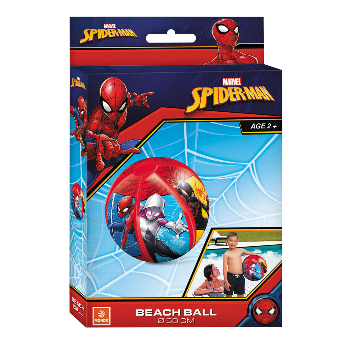 Mondo badebold spiderman.
