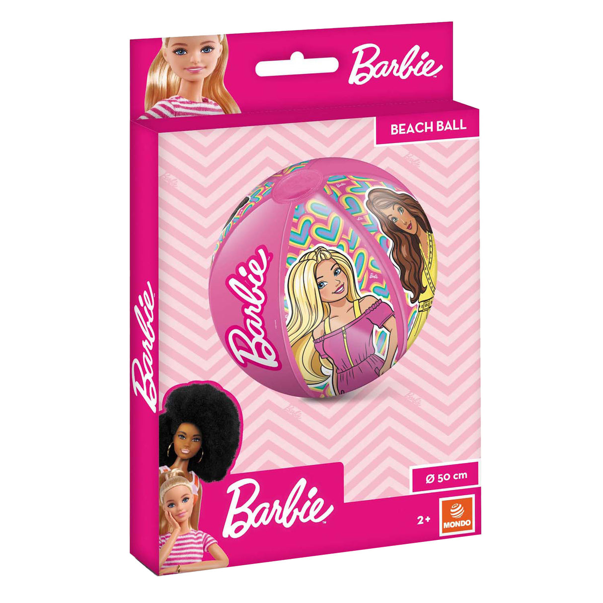 Mondo strandbold barbie, 50 cm