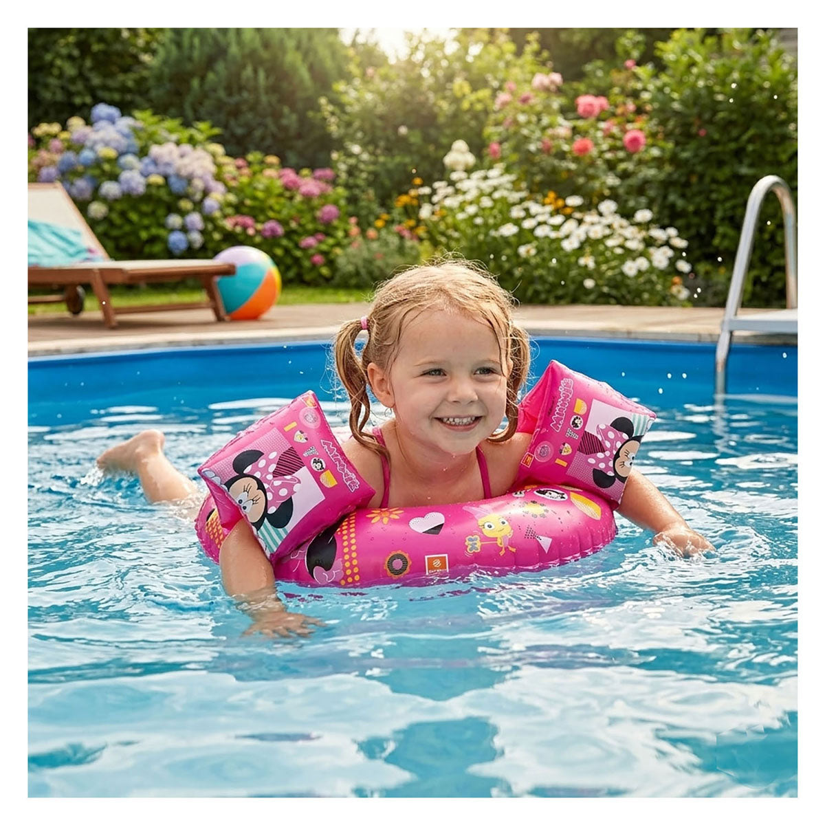 Mondo svømmering 16967 minnie mouse - 50 cm pink