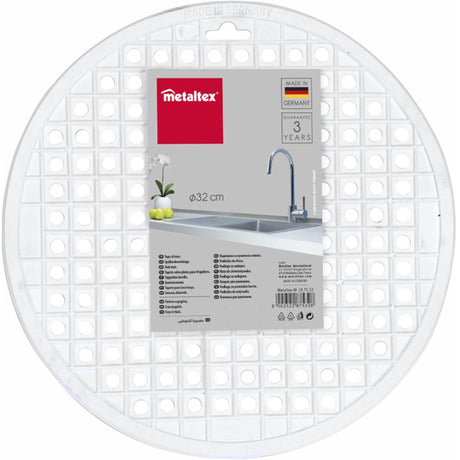 Metaltex vaskemåtte rund ø32cm