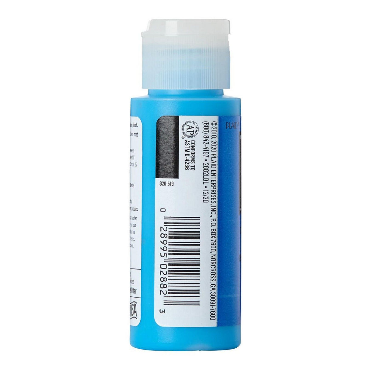 Folkart • ekstrem glitter akrylmaling robin's egg blue 59ml