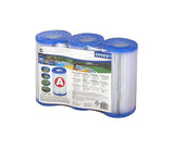 Intex en filterpatron, pakke med 3