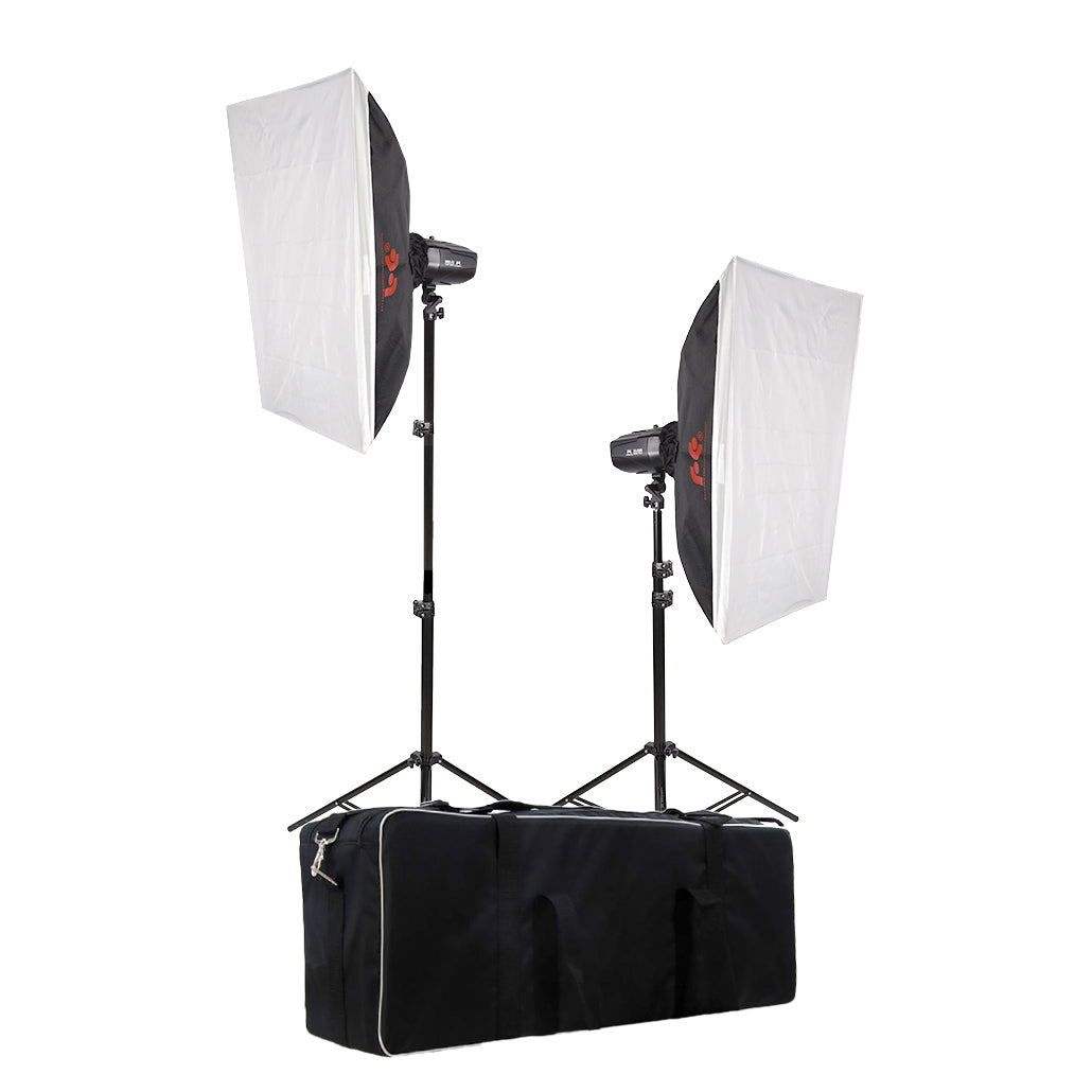 Falcon eyes studio flash sæt ssk-2200d med taske