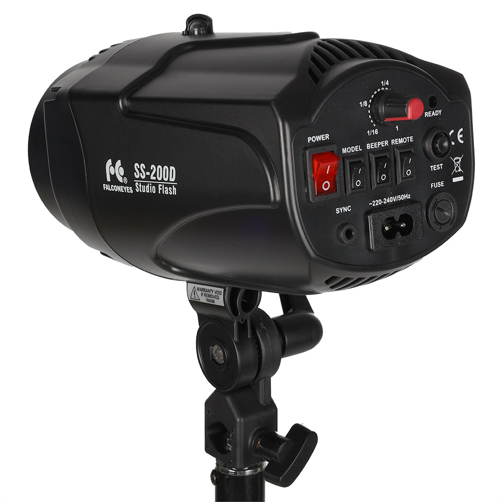 Falcon eyes studio flash sæt ssk-2200d med taske