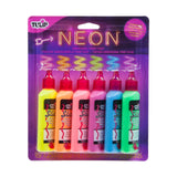 Tulipan • 3D tekstilmaling 37ml neon 6 stk.