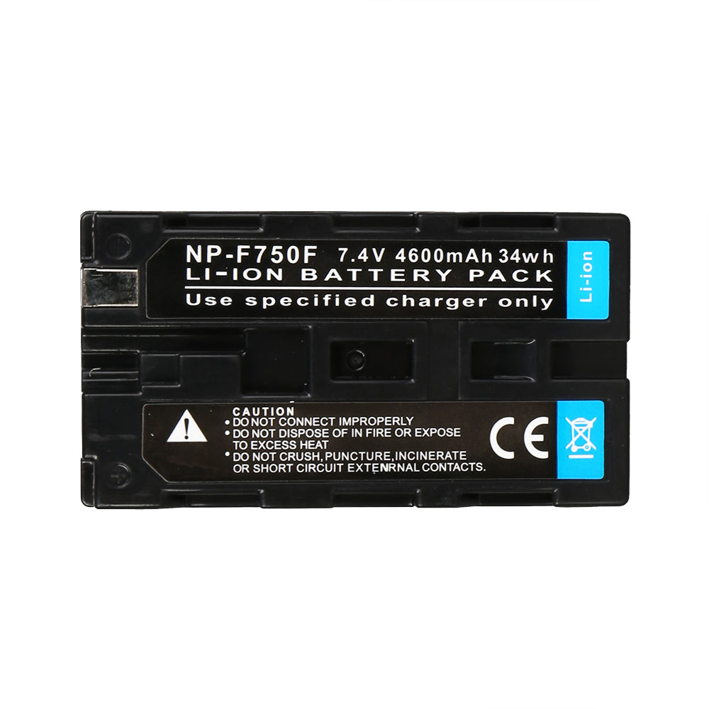 Falcon Eyes batteri np-f750 til mv-ad1 dv-256v dv-320vc