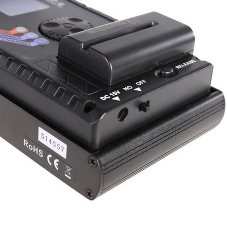 Falcon eyes tofarvet LED lampesæt T6 inkl. batteri