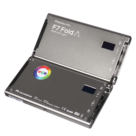 Falcon eyes rgb led lampe pockelite f7 fold