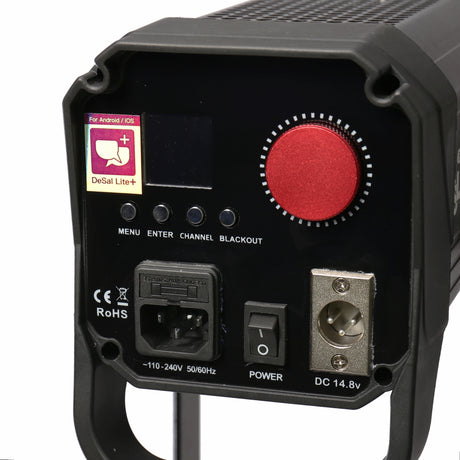 Falcon eyes tofarvet LED-lampe dæmpbar DSL-300TD på 230V