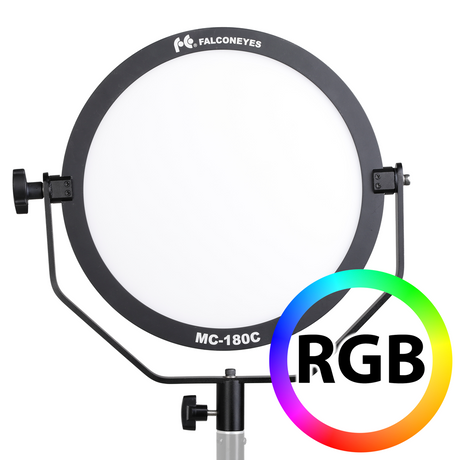 Falcon eyes rgb led lampe mc-180c