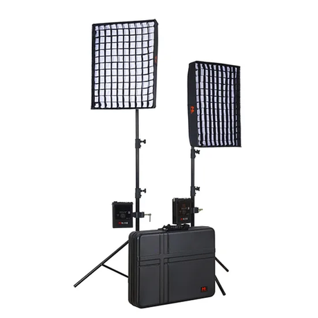 Falcon eyes tofarvet LED panel sæt RX-18TDX III-K2