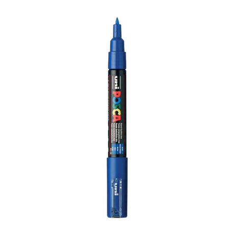 Uni posca malertusch 1mc mørkeblå - konisk spids - 1 mm