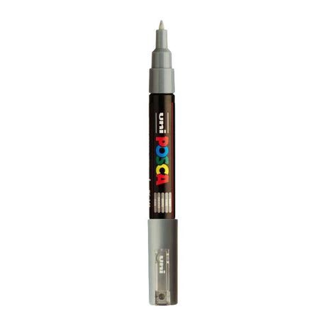 Uni posca malertusch 1mc grå - konisk spids - 1 mm