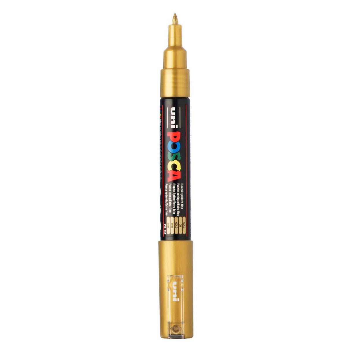 Uni posca malertusch 1mc guld - konisk spids - 1 mm