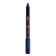 Uni posca markør pc-1mr mørkeblå - ekstra fin 0,7mm