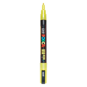 Uni posca pc3m malertusch glittergul - rund spids op til 1,3 mm