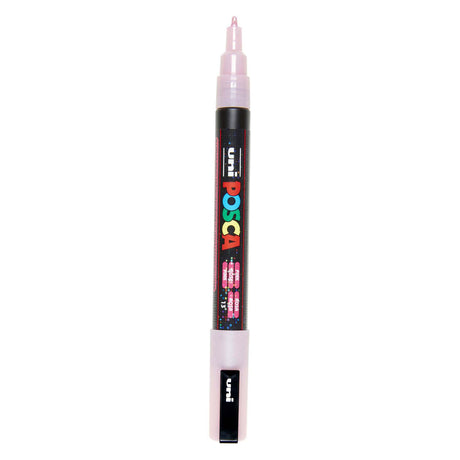 Uni posca pc3m malermarkør glitter pink - rund spids op til 1,3 mm