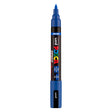 Uni posca børstemarkør pc5br mørkeblå - børstespids 1-4 mm