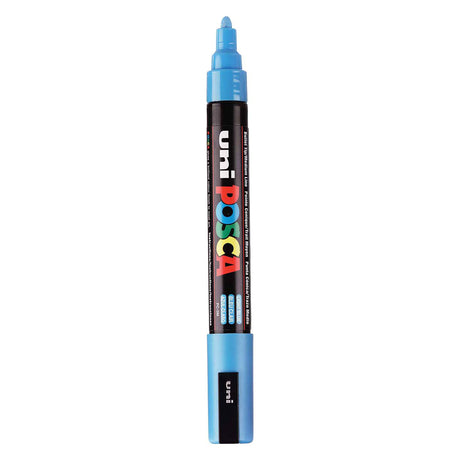 Uni posca malertusch pc5m lyseblå - konisk spids 2,5 mm