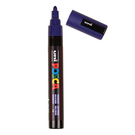 Uni posca malertusch pc5m preussisk blå - konisk spids 2,5 mm