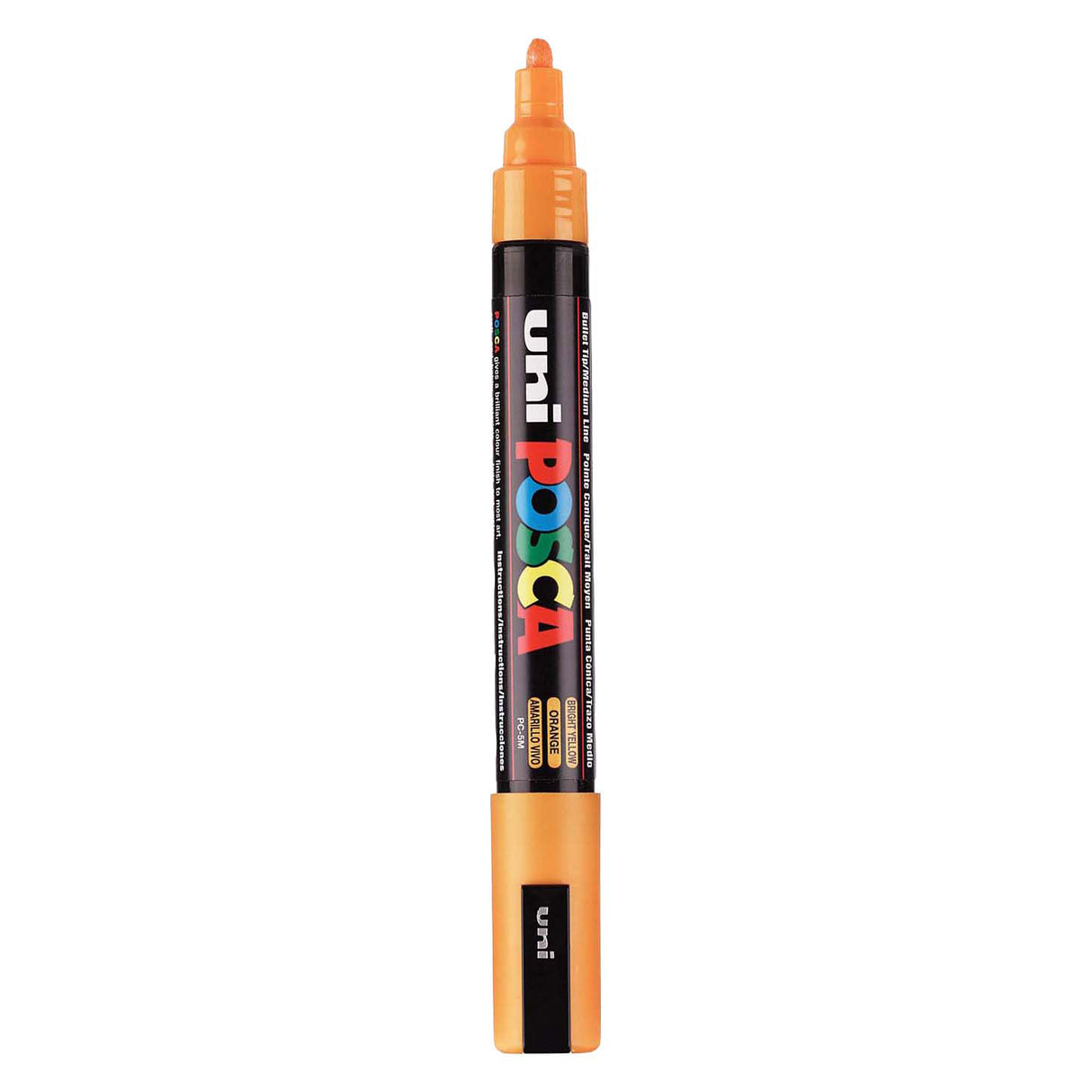Uni posca malertusch pc5m orange - konisk spids 2,5 mm