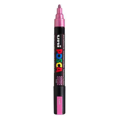 Uni posca malertusch pc5m metallic pink - konisk spids 2,5 mm