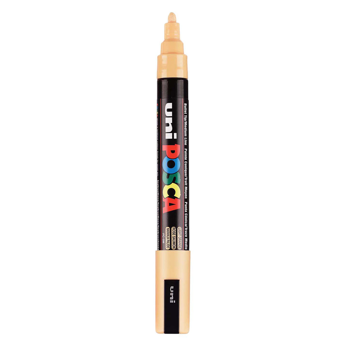 Uni posca malertusch pc5m laksepink - konisk spids 2,5 mm
